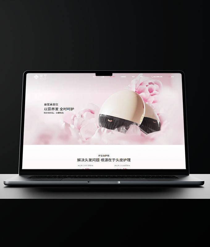 美发业网站设计